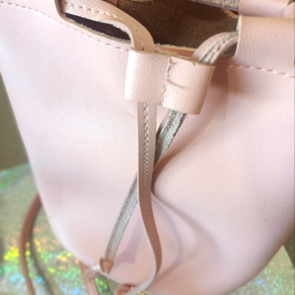 Girl pink tote bag